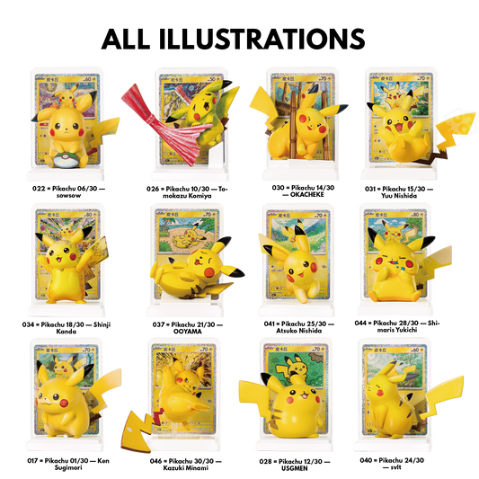 Pokémon Dreamy Eyes TCG Simplified 30th Anniversary  Series Figure Blind Box