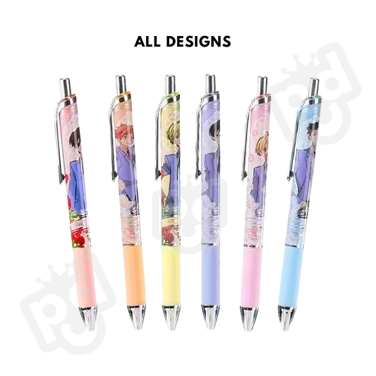 Ouran High School Host Club – Quick-Drying Gel Pen Collection Blind Box