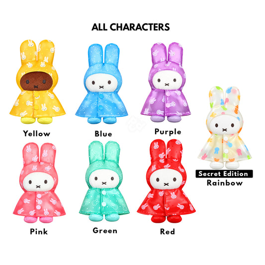 VIPO × Miffy Raincoat Plush Pendant Blind Box Series