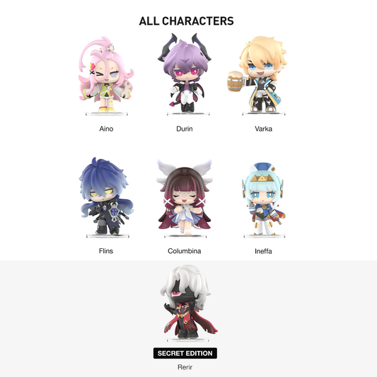 Genshin Impact Gathering Chibi Series Figures Blind Box