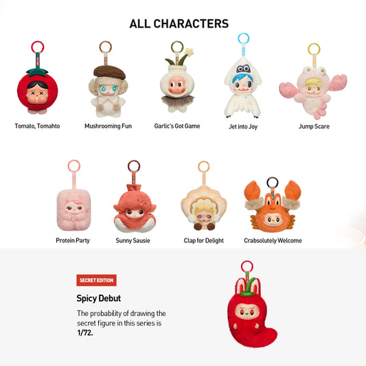 POP MART Dip For Fun Series Plush Pendant Blind Box (PRE ORDER)