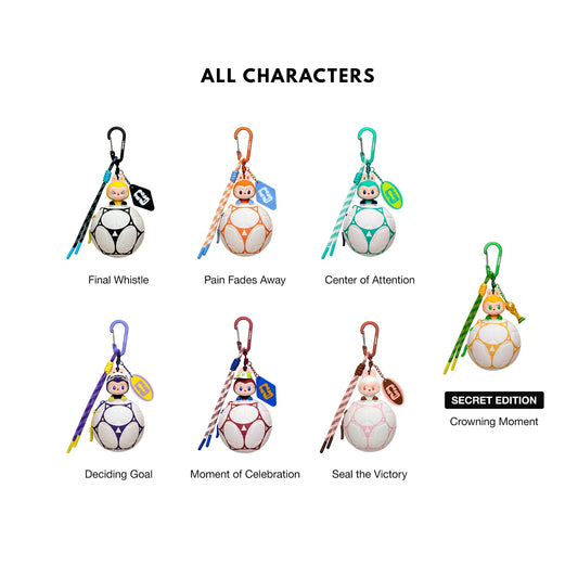 THE MONSTERS × FIFA SERIES – Football-Shaped Mini Bag Blind Box