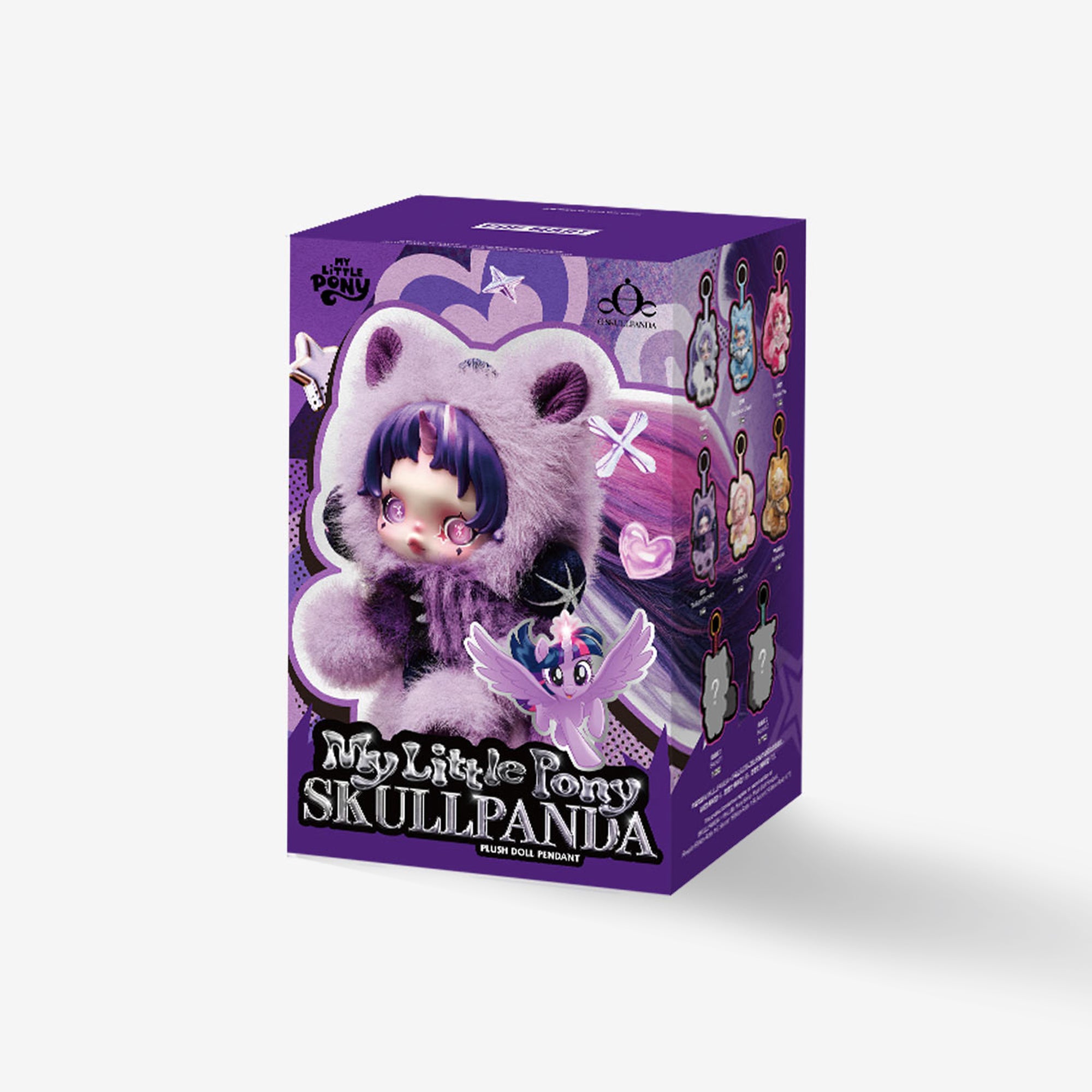 SKULLPANDA × My Little Pony Series Plush Doll Pendant – POP
