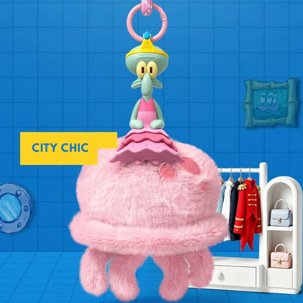Bikini Bottom Residents Jellyfish Scented Plush Pendant Blind Box