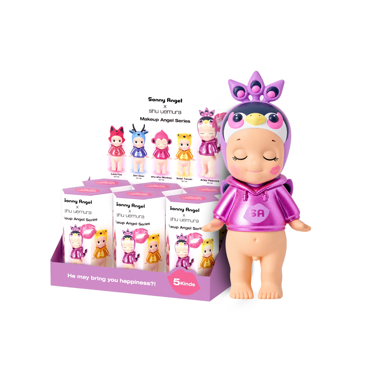 Sonny Angel × shu uemura – Makeup Angel Series Blind Box (PRE ORDER)