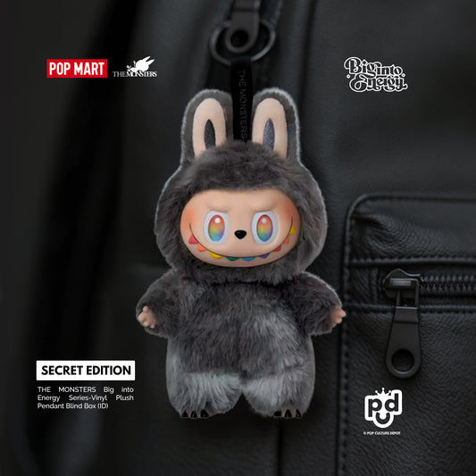 Pop Mart Labubu The Monsters Big into Energy Series ID (Secret Version) Vinyl Plush Pendant