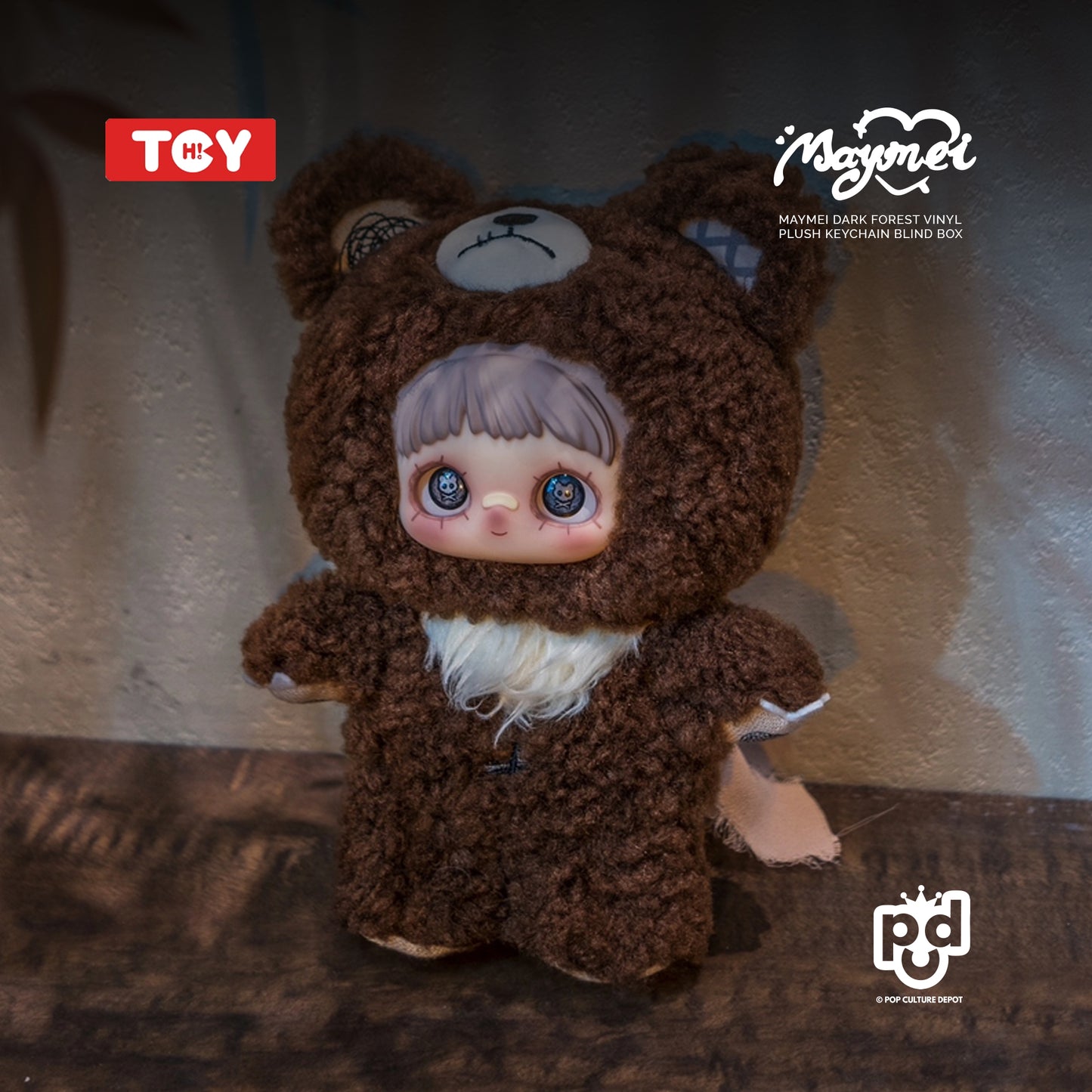 Maymei Dark Forest Vinyl Plush Keychain Blind Box