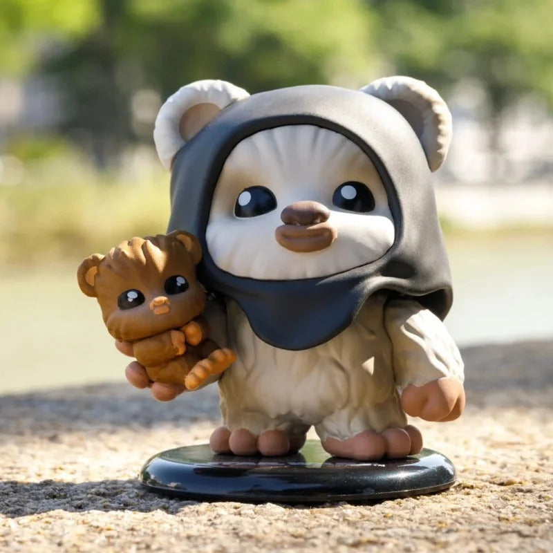 Star Wars Ewoks Hot Toys Cosbi Bobble Head Collection Figures
