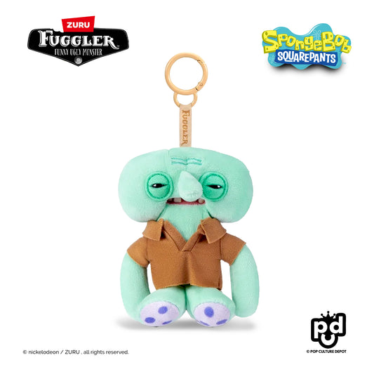 Fuggler Keyring Plush Pendant - Spongebob Squarepants Series (Squidward Tentacles)