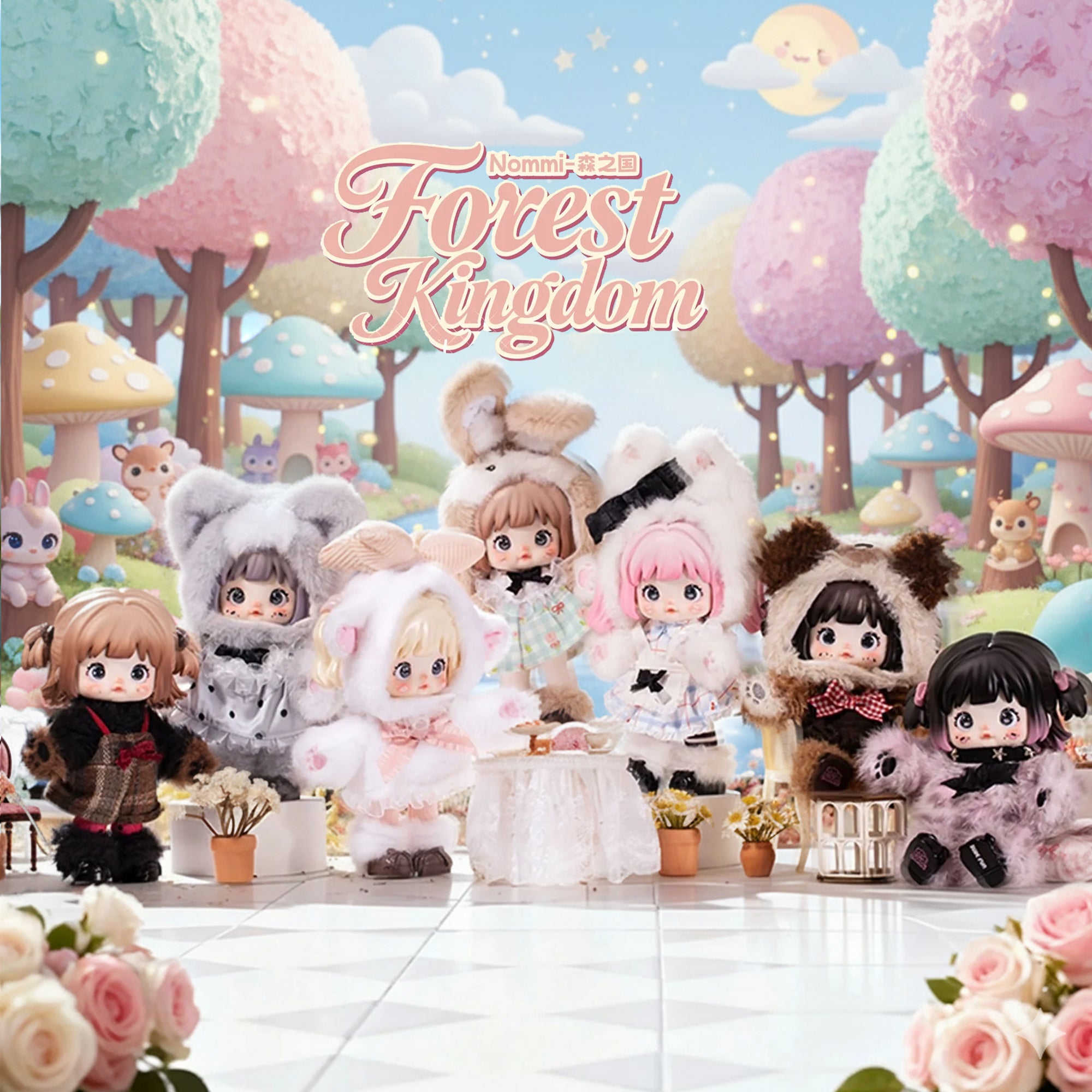 nommi 森の国シリーズ 本体と手作り服セット　Forest kingdom Nommi Forest Kingdom Series Action Figure Blind Box – POP CULTURE