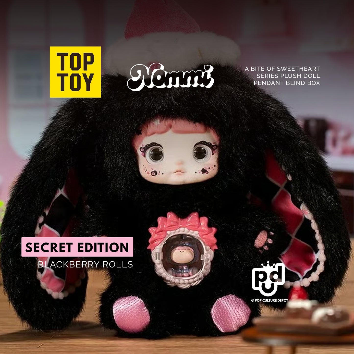 Nommi A Bite Of Sweetheart Series Plush Doll Pendant Blind Box