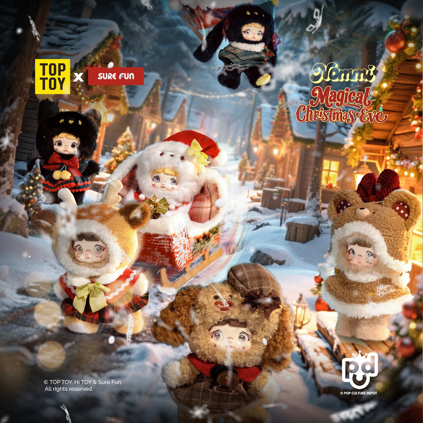 Nommi-Magical Christmas Eve Series Plush Blind Box