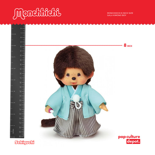 Monchhichi 8 inch size GALA KIMONO BOY