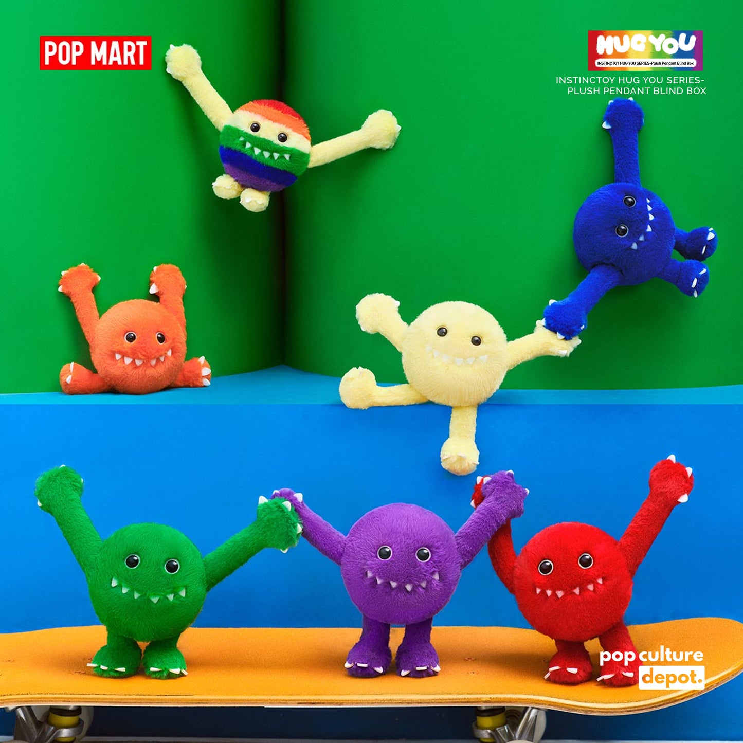 INSTINCTOY HUG YOU SERIES-Plush Pendant Blind Box