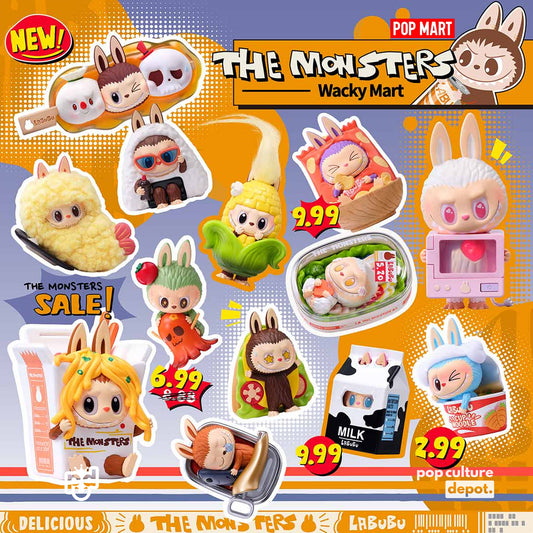THE MONSTERS Wacky Mart Series Figures