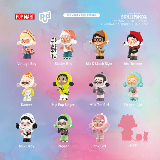POP MART SKULLPANDA Hypepanda Series Blind Box