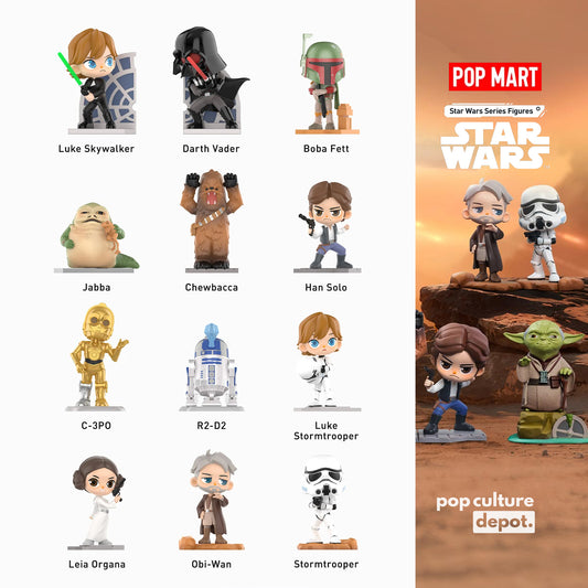 Pop Mart Star Wars Collab Series Figures