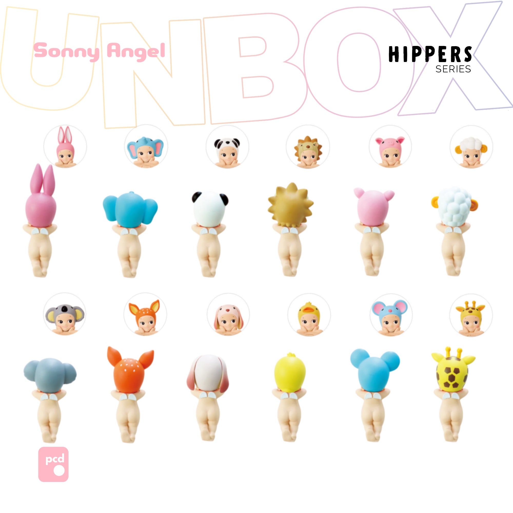 Sonny Angel Hipper Blind Box Figure – Multi-Series Mystery Box (READ DESCRIPTION)