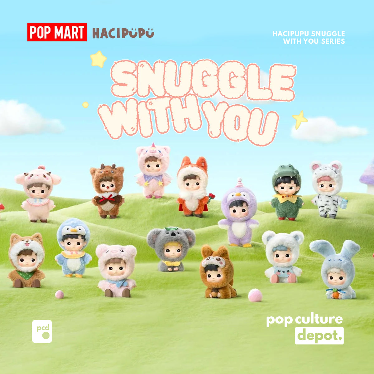 Hacipupu Snuggle With You Series - Figures – POP CULTURE DEPOT