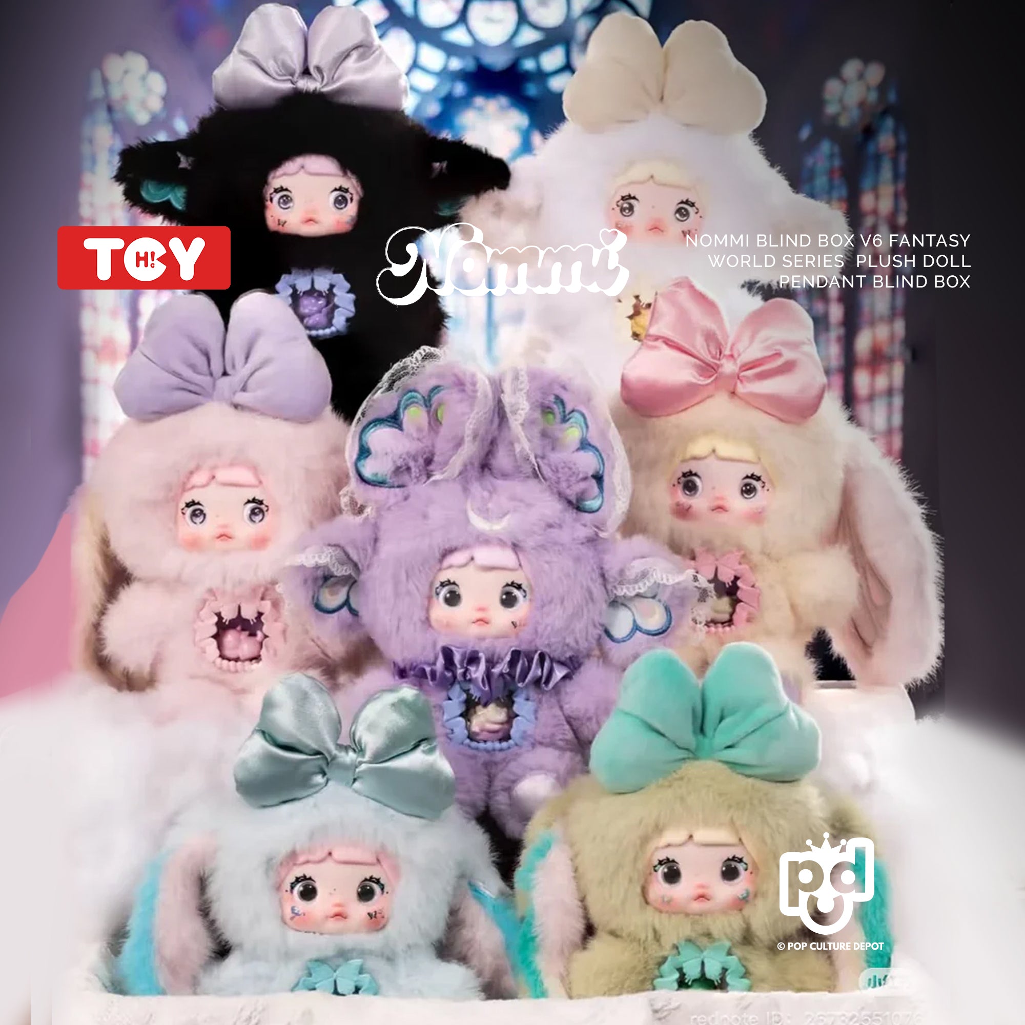 NOMMI ファンタジーワールドシリーズ ぬいぐるみsecret Nommi Fantasy World Series Plush Doll Pendants Blind Box – POP