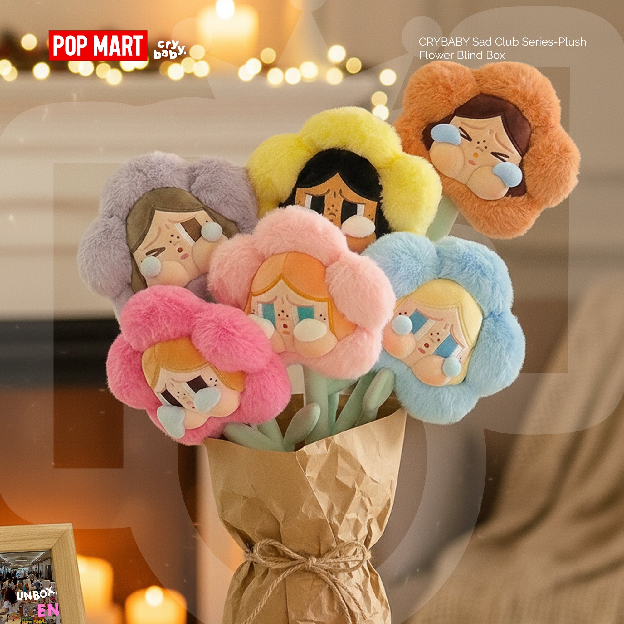 CRYBABY Sad Club Series-Plush Flower Blind Box – POP CULTURE DEPOT