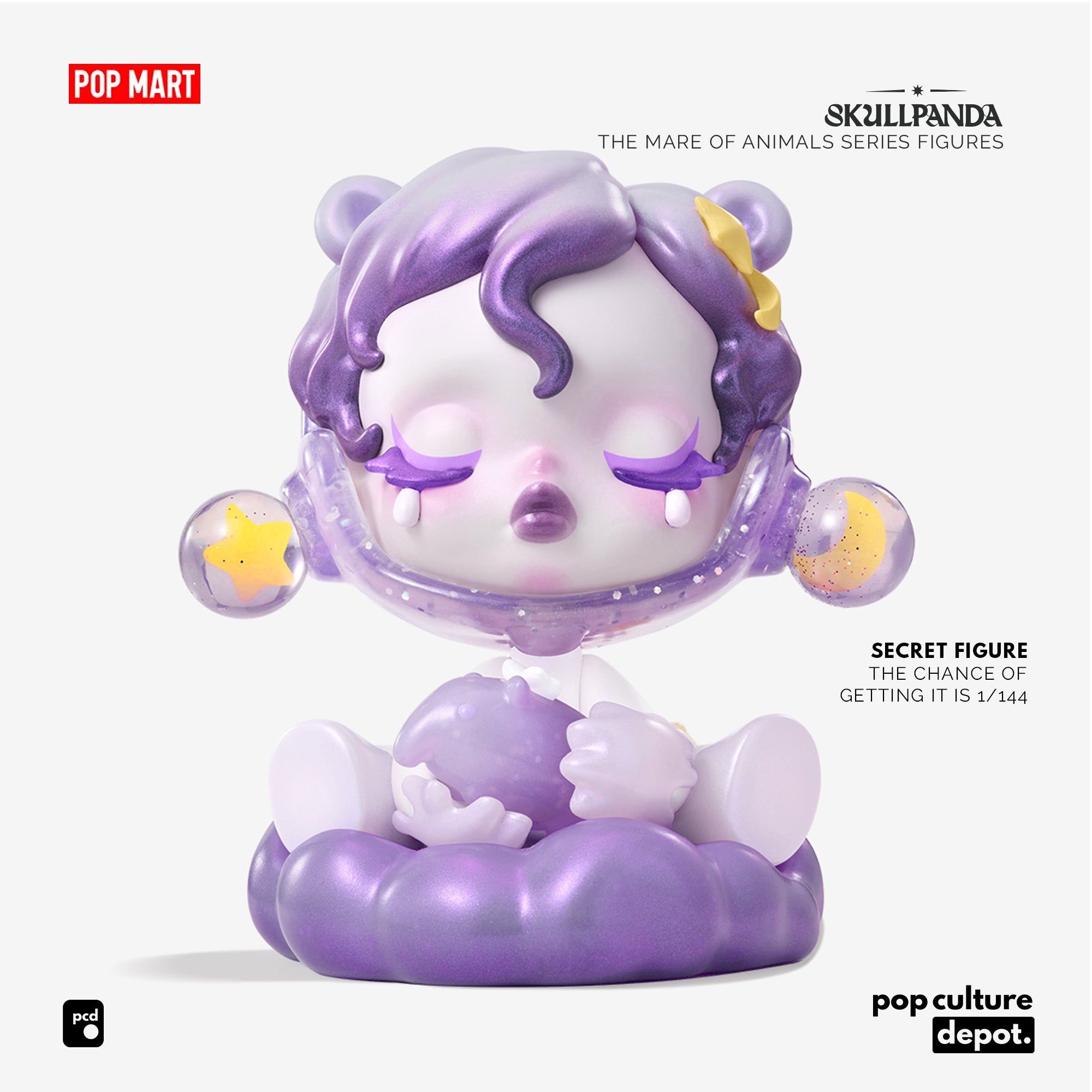 SKULLPANDA The Mare of Animals フィギュア SKULLPANDA The Mare of Animals Series - Blind Box - POP MART
