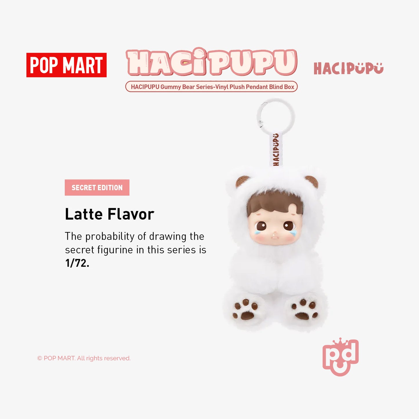 HACIPUPU Gummy Bear Series-Vinyl Plush Pendant Blind Box