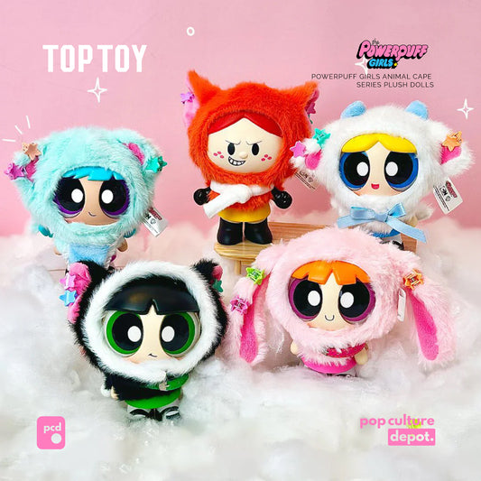 TOP TOY Powerpuff Girls – Animal Cape Series Plush Dolls